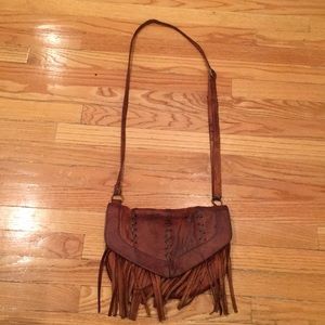 Leather purse from Marrakech, Morrocco